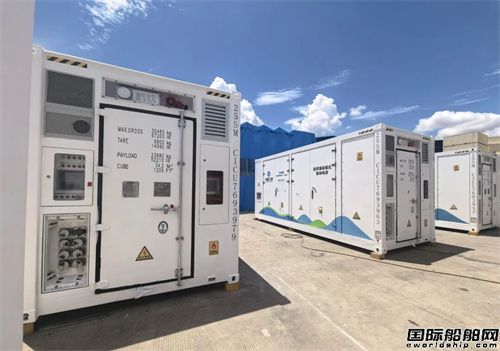 712所新一代船用集装箱式移动电源批量交付