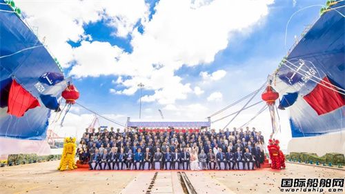 创纪录！沪东中华两艘大型LNG船同日命名