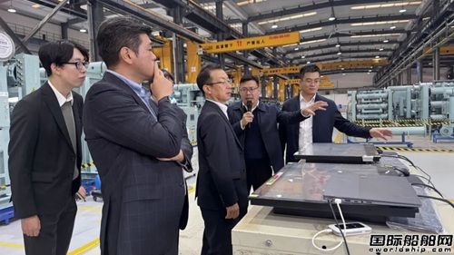 日本邮船株式会社到访双瑞环境公司,