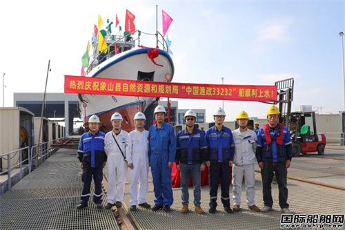 江龙船艇为象山县打造100吨级海洋巡护船顺利吉水