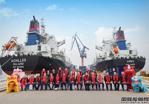 开门红！苏美达船舶双船同日交付