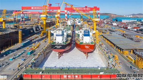 六艘同时出坞！恒力重工三天两创纪录