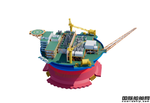  亚洲最大圆筒型“海上油气工厂”在青岛开工,