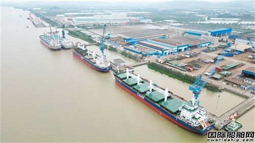 5艘超11亿！广东船厂获瑞士散货船订单