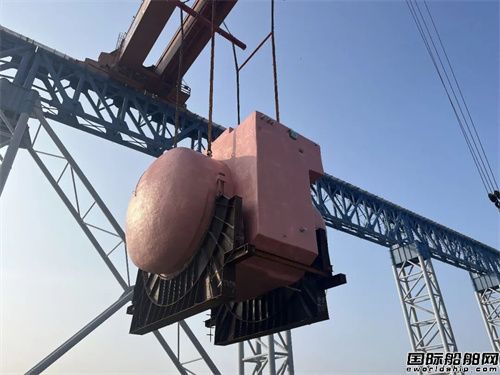 中集太平洋海工首制350方液氨燃料罐成功交付