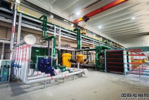 703所承建氨燃料发动机试验台辅机系统成功投用