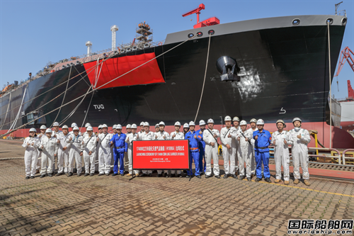 LNG船提前6天出坞！沪东中华25天内四“龙”入海