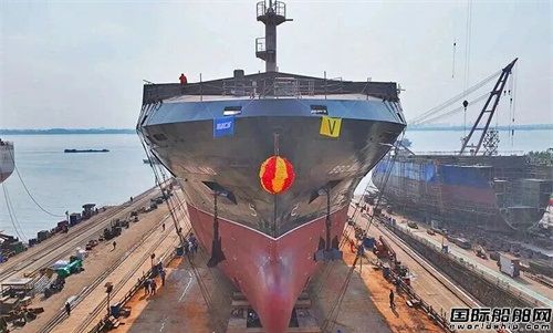 五一献礼！三福船舶双船下水捷报传