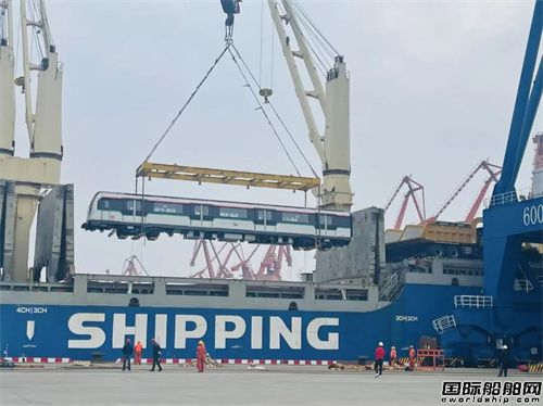 中远海运特运圆满完成新加坡地铁更新运输项目