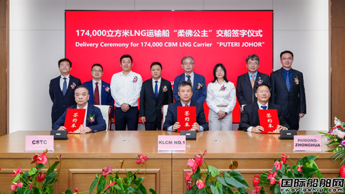 又一突破！我国首艘低温系统全国产LNG船交付