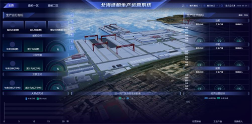 北海造船厂区数字孪生平台上线运行