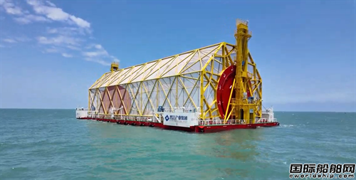 晋江海洋牧场深远海养殖平台圆满交付