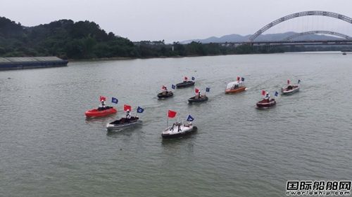  中技船舶九艘新能源智能船舶在南宁完成试航,