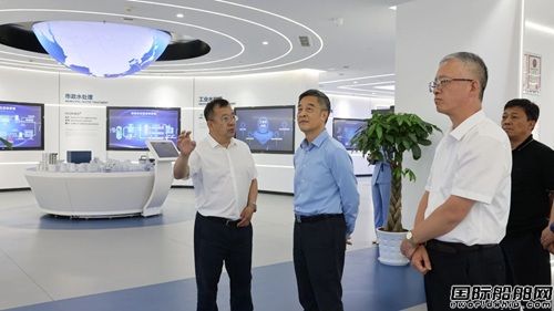 中国船舶集团外部董事一行到双瑞环境调研,