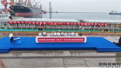山东海洋集团首批自建河海直达船