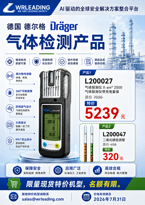 WRLEADING 推出多款现货安全装备