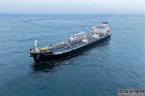 中船澄西21号50000吨MR型油化船试航凯旋