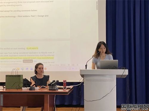 704所主导修订引航员软梯国际标