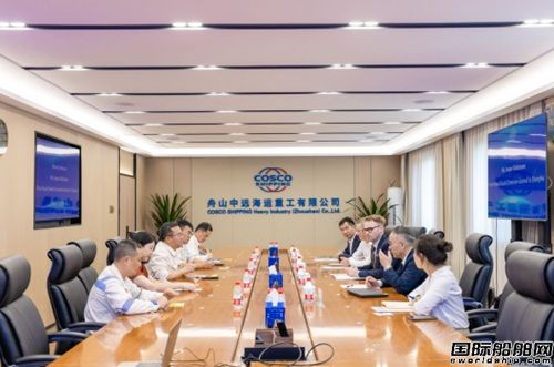  Hoyer VMS走访舟山四大修船企业，深化本地协同布局,