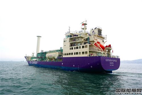 中国船厂承建！全球首支商用LCO2运输船队正式投运