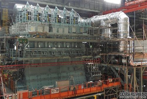日本首台WinGD型大型船用甲醇双燃料发动机完成测试