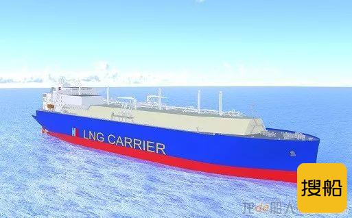 9亿元！国内船东下单8万方薄膜型LNG船