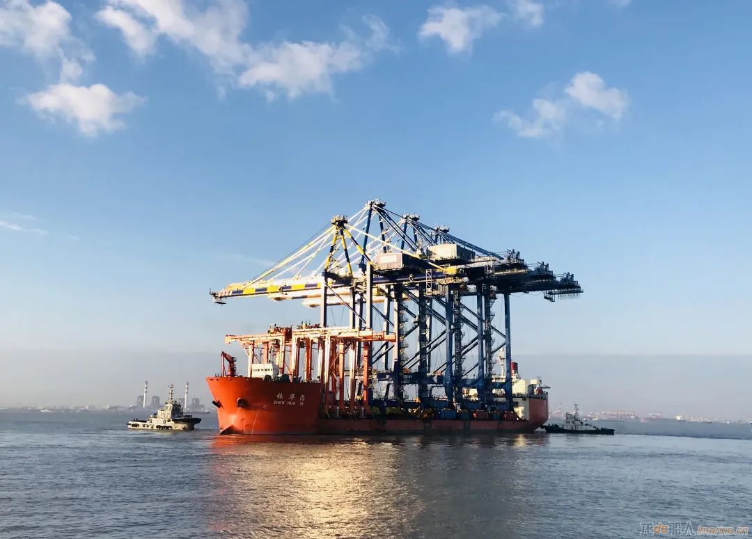 振华重工国内外多个岸桥,卸船机项目发运,航运资讯 航运市场 ,搜船网